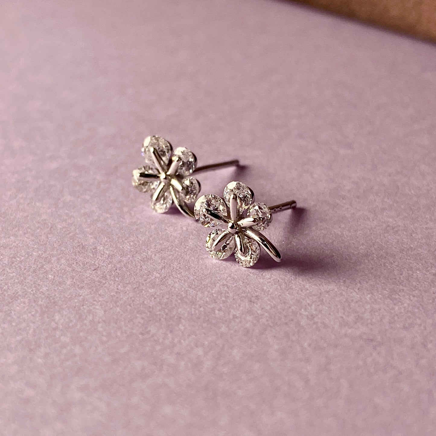 Petal Sparkle Studs